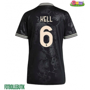 Juventus Lloyd Kelly #6 Tredje Tröja Kvinnor 2025-26 Kortärmad